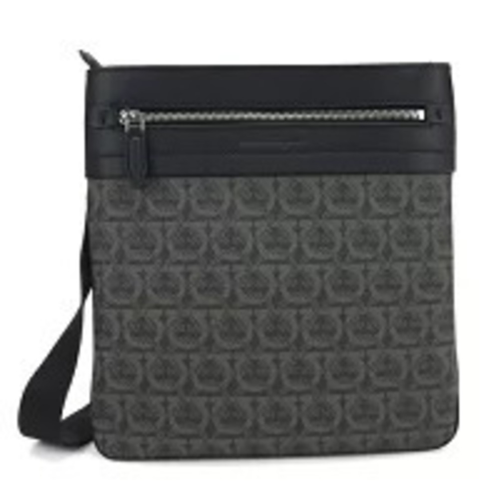 Salvatore Ferragamo Shoulder Bag Black Crossbody Cool
